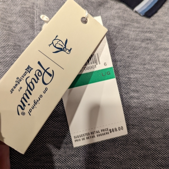 Men's Navy Polo Shirt - Picture 6 of 7